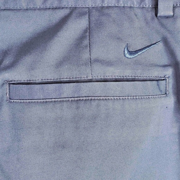 Nike Golf Tech Men’s 40 Dri-Fit 9” Shorts Blue Flat Front Modern Stretch - Picture 10 of 11